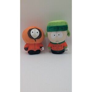 Phunny Kidrobot Kyle And Kenny plush Lot Of 2